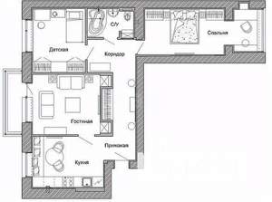 3-к квартира, вторичка, 70м2, 3/5 этаж