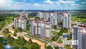 3-к квартира, строящийся дом, 66м2, 4/14 этаж