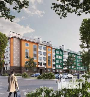 3-к квартира, строящийся дом, 72м2, 4/5 этаж