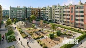 1-к квартира, вторичка, 52м2, 4/5 этаж