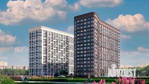 2-к квартира, строящийся дом, 68м2, 4/16 этаж