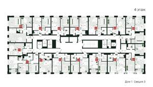 2-к квартира, вторичка, 57м2, 4/19 этаж
