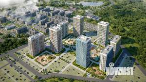 1-к квартира, строящийся дом, 27м2, 16/25 этаж