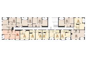 1-к квартира, строящийся дом, 21м2, 5/5 этаж