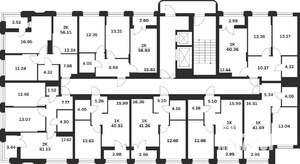1-к квартира, вторичка, 42м2, 3/15 этаж