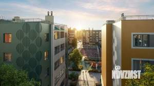1-к квартира, строящийся дом, 40м2, 5/5 этаж