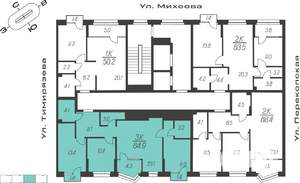 3-к квартира, вторичка, 85м2, 8/24 этаж