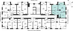 2-к квартира, вторичка, 64м2, 2/13 этаж