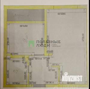 1-к квартира, вторичка, 41м2, 6/12 этаж