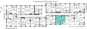 1-к квартира, вторичка, 34м2, 9/9 этаж