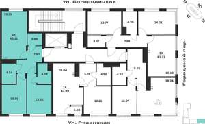 2-к квартира, вторичка, 65м2, 4/4 этаж