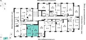 1-к квартира, вторичка, 36м2, 9/15 этаж