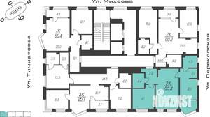 2-к квартира, вторичка, 66м2, 20/24 этаж