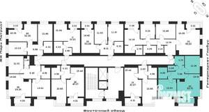 2-к квартира, вторичка, 66м2, 10/13 этаж