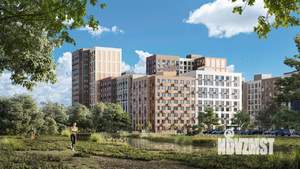 2-к квартира, вторичка, 46м2, 3/15 этаж